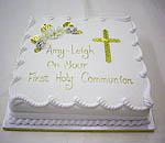 1st communion cakes